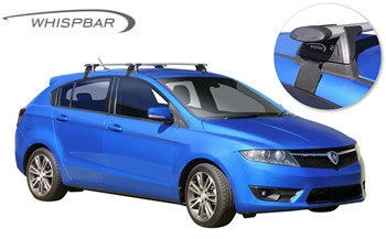 Proton Suprima roof racks Yakima Whispbar